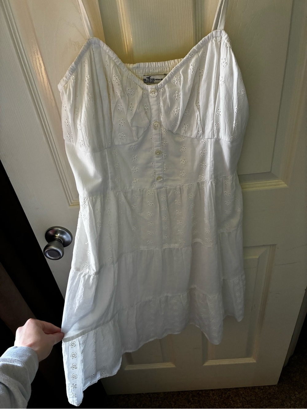Hollister White Sundress